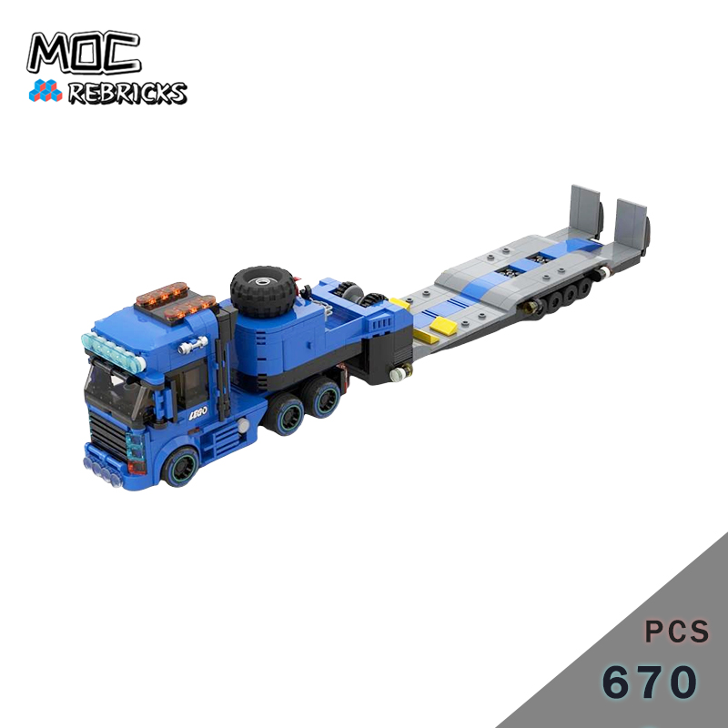 Heavy Equipment Pdf - Camion de transport lourd MOC avec