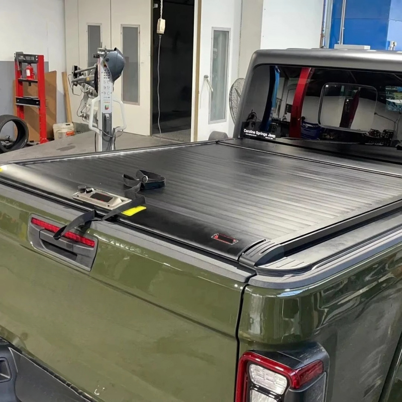 Heavy Equipment Rollers - Couverture de benne de pick-up robuste