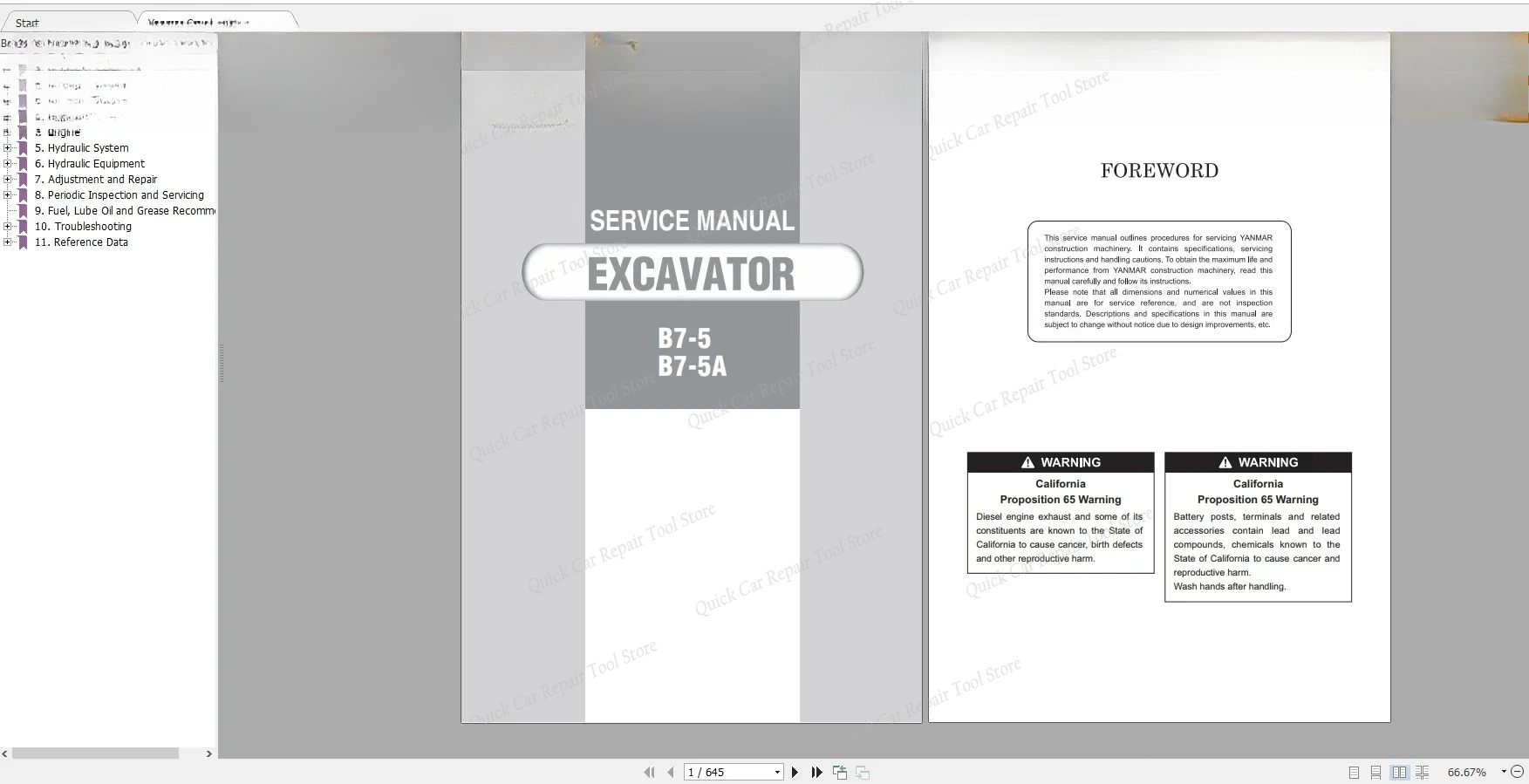 Heavy Equipment Pdf - AutoCD Heavy Equipment 10,7 Go Manuels