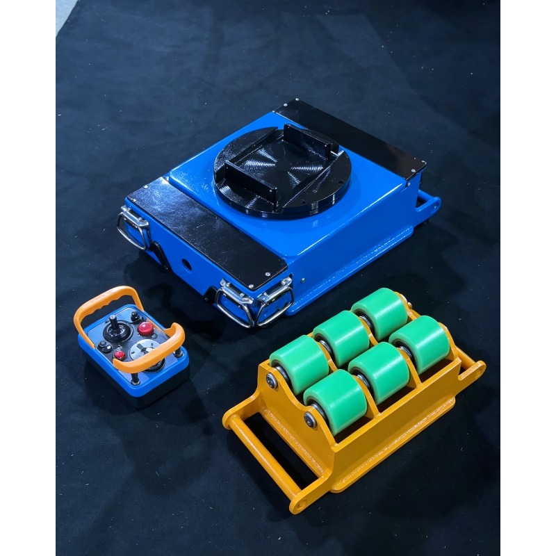 Heavy Equipment Rollers - Nouveau chariot de déplacement électrique pour