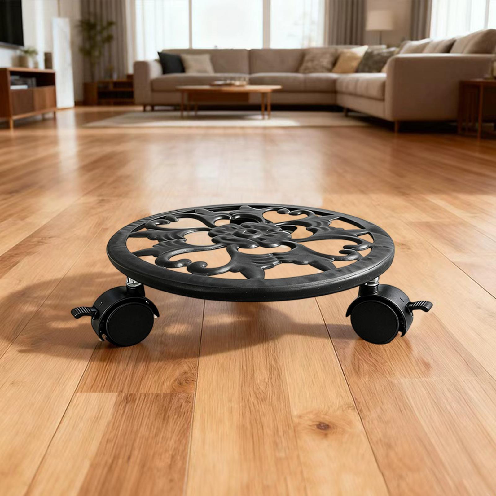 Support pour plantes avec roul - Heavy Equipment Tires avis et prix