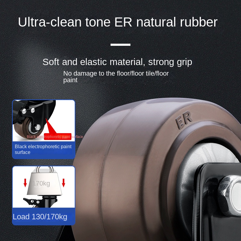 RapDuty Silent Universal Wheel - Heavy Equipment Rollers avis et prix