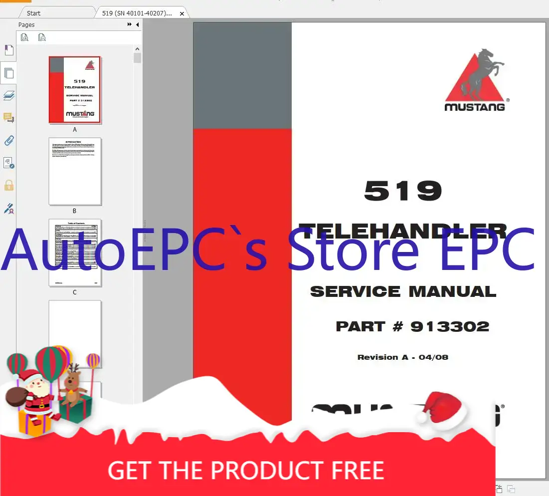 AutoEPC Mustang Machinery Équi - Heavy Equipment Pdf avis et prix