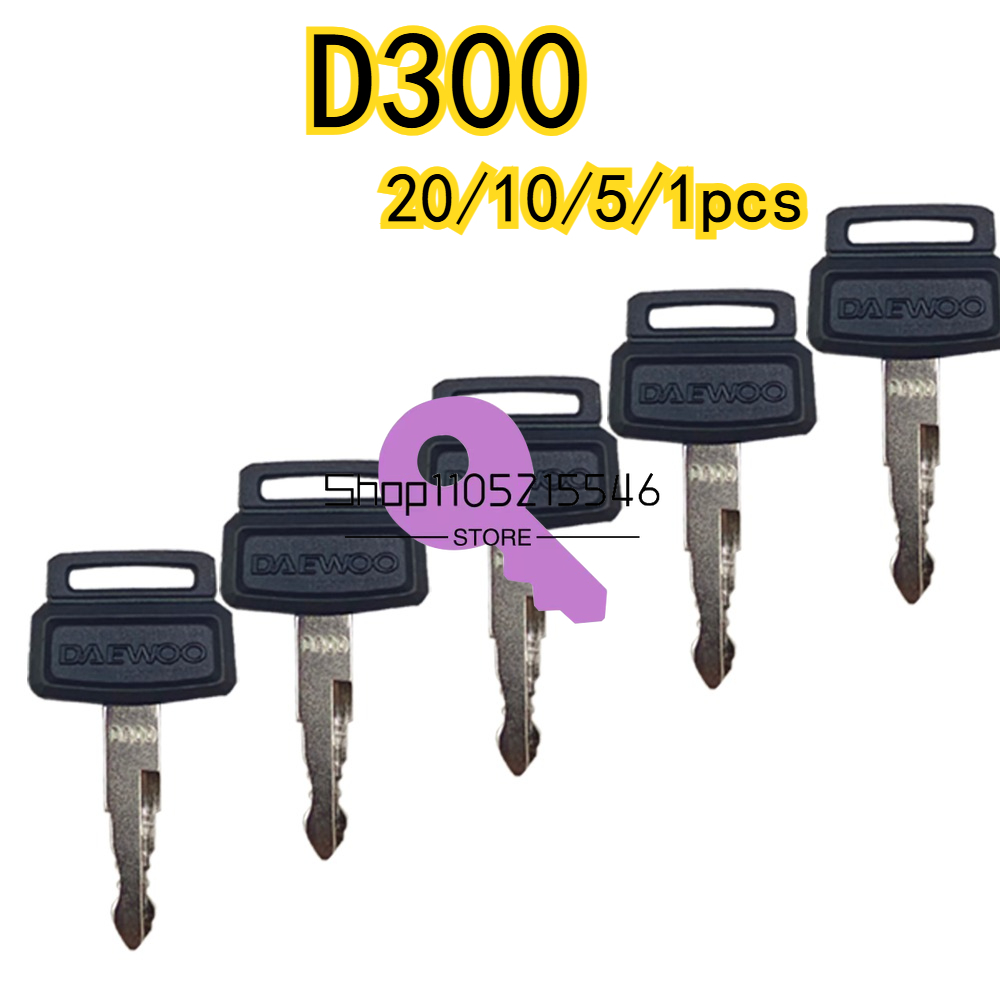 20/10/5/1 pièces pour clés D30 - Heavy Equipment Logo avis et prix