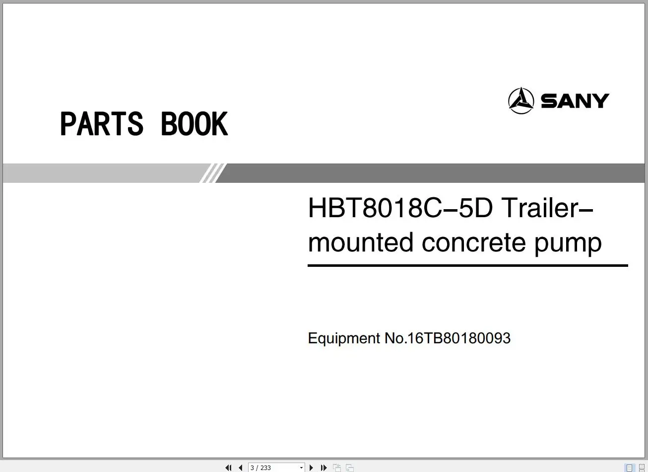 AutoEPC Sany Heavy Equipment P - Heavy Equipment Pdf avis et prix