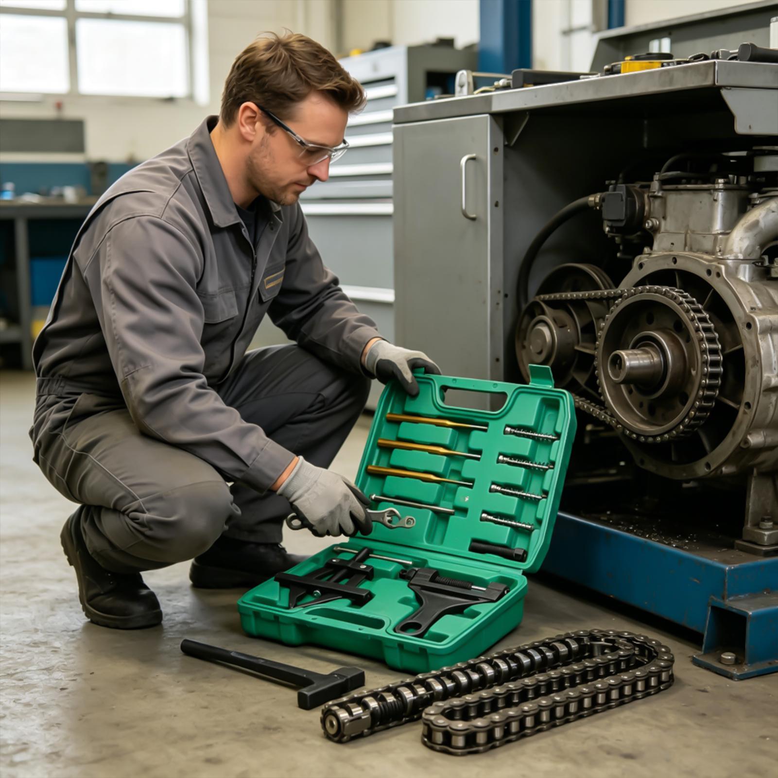 Outil de démontage de chaîne à - Heavy Equipment Rollers avis et prix