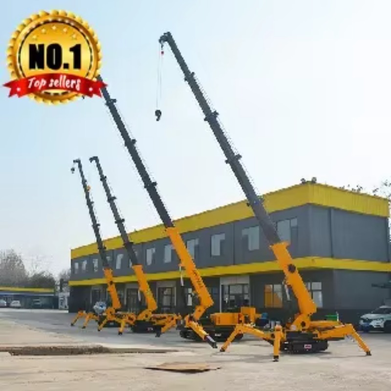 Grue araignée hydraulique 8T,  - Heavy Equipment Handling avis et prix